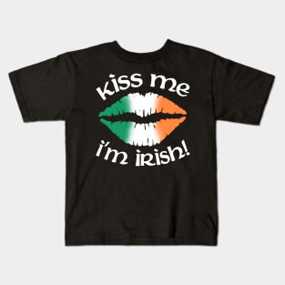 Kiss me I'm Irish Kids T-Shirt